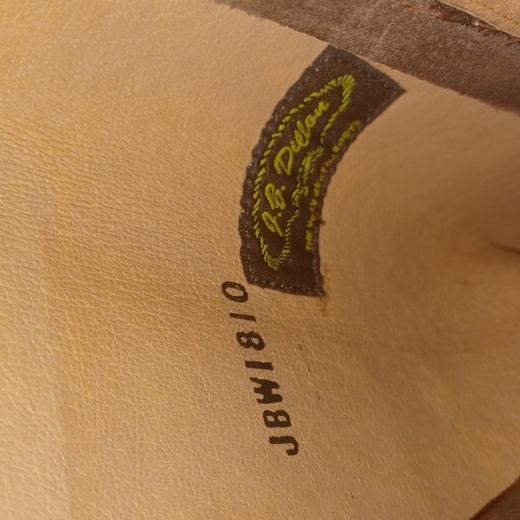 JB Dillon Boots Tooled Leather Knee High, Buckle, 12B - Picture 7 of 11